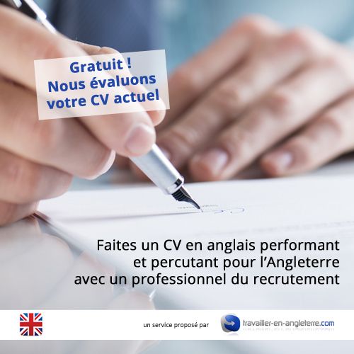 Rédiger un cv anglais