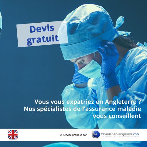 Devis pour une assurance maladie en Angleterre